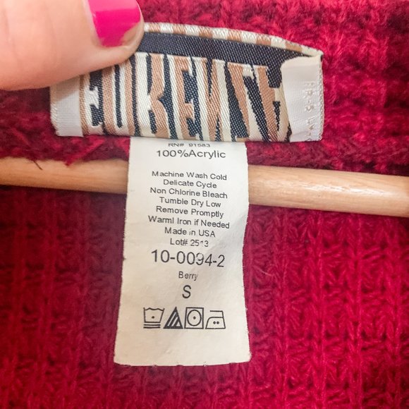 Vintage 90s Forenza Mod Quarter Zip, Size Small - Picture 4 of 5